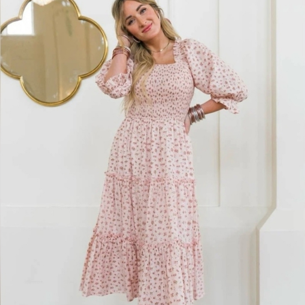 Floral Pink Dress